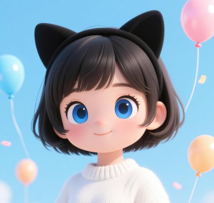 可爱女生头像风格  Q版、软萌、日系、治愈